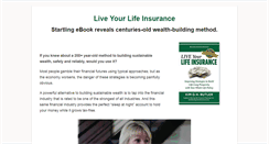 Desktop Screenshot of liveyourlifeinsurance.com